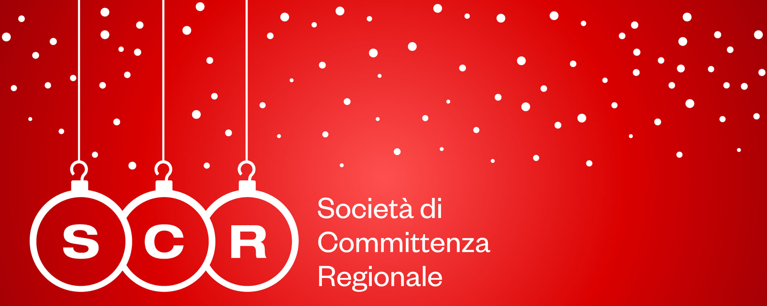 Auguri di Buon natale da SCR Piemonte