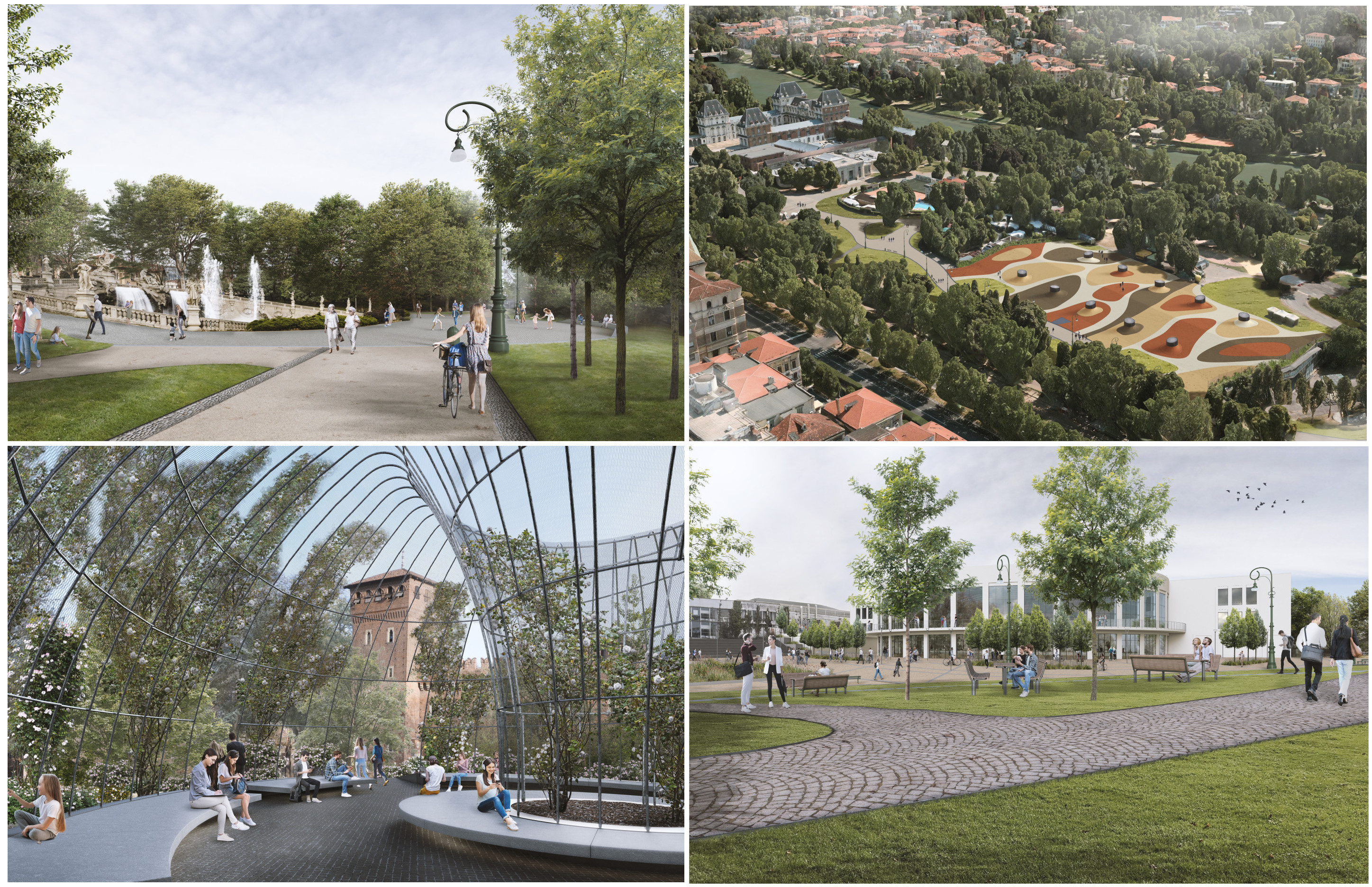 Riqualificazione e recupero delle aree verdi del Parco del Valentino